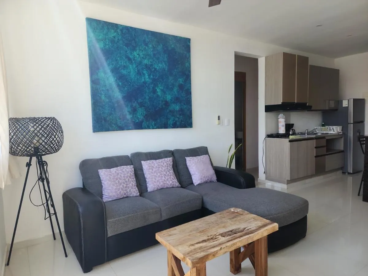 Apartment 2Br Amazing Rooftop Pool With Ocean View 203 Playa del Carmen Messico