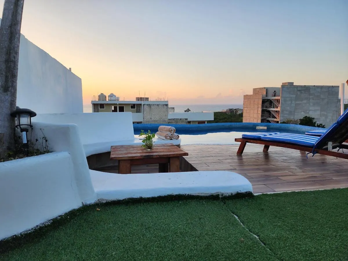 Apartment 2Br Amazing Rooftop Pool With Ocean View 203 Playa del Carmen Messico