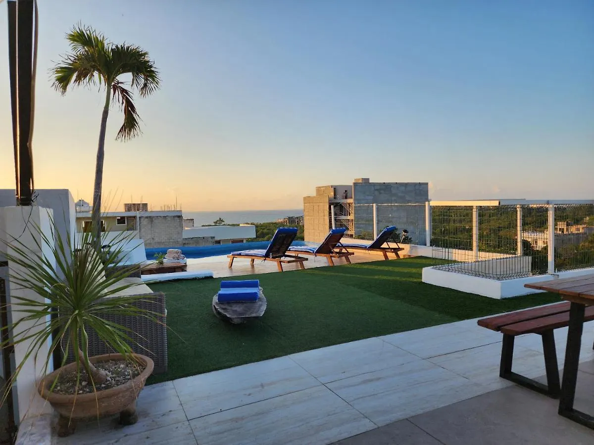 Apartment 2Br Amazing Rooftop Pool With Ocean View 203 Playa del Carmen 0*,  Messico